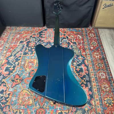 Gibson Thunderbird IV Pelham Blue *Rare Color* Neck Through w/OHSC - 2001 image 14
