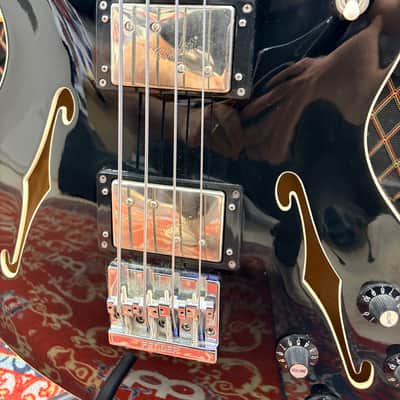 Fender Starcaster bass 2016 - Black image 4