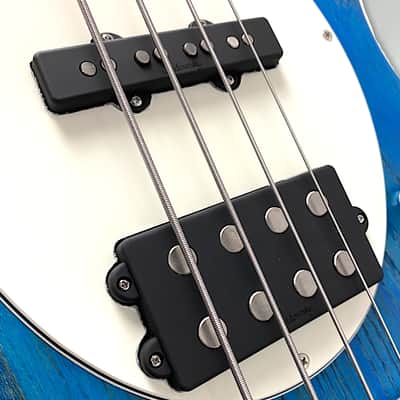 Sadowsky MetroLine 21-Fret Vintage M/J-Style 4-String 2022 Ocean Blue Trans Satin image 6