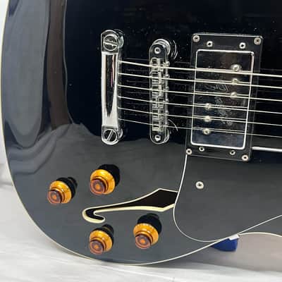 Fender Starcaster Semi-Hollow Body Electric Guitar - Black image 5