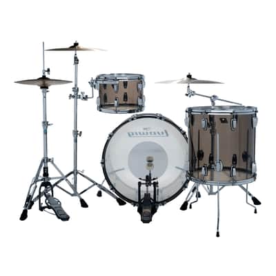 Ludwig Vistalite Pro Beat 3-Piece Shell Pack w/24" Kick - Bronze image 3