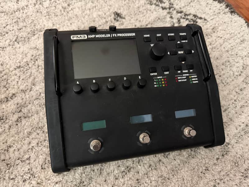 Fractal Audio FM3 Amp Modeler / FX Processor 2020 - 2022 - Black image 1