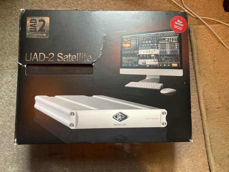 Universal Audio UAD-2 Satellite QUAD Core Firewire DSP Accelerator 2012 - Present - Silver image 1