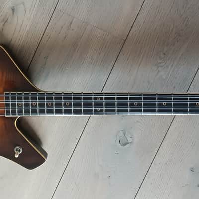 Washburn B20 8 string 1978 sunburst image 8