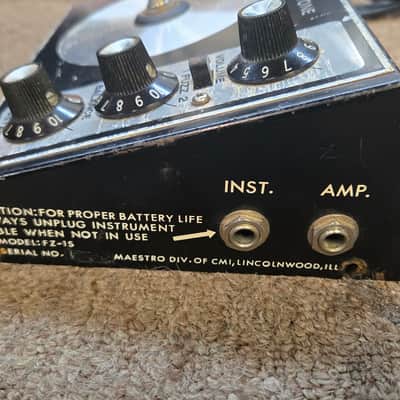 Maestro FZ-1S Fuzz Pedal Overdrive Booster image 2
