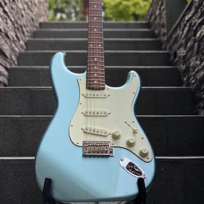 Tokai Stratocaster AST-104 IBL/R Goldstar Sound Japan in Ice Blue Metallic with Rosewood image 1