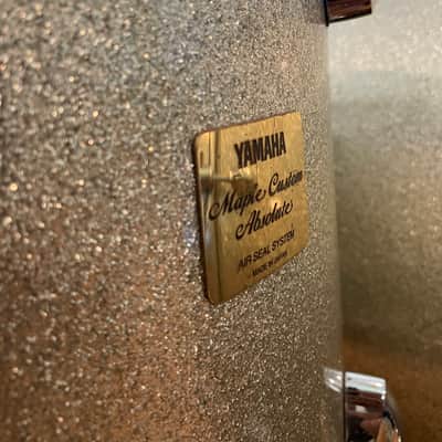 Yamaha Maple Custom Absolute Silver Sparkle image 9