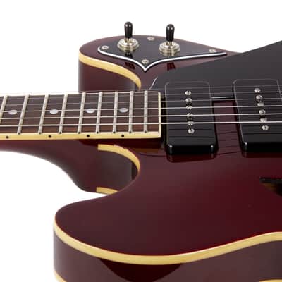 Used Yamaha SA503 TVL Troy Van Leeuwen Signature Electric Guitar Cherry image 8