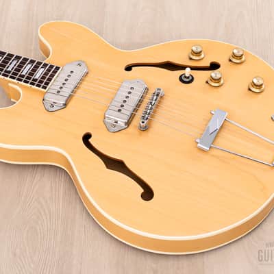 1993 Epiphone Casino Natural Near-Mint, Pre-Elitist Revolution-Spec, Japan Terada image 10