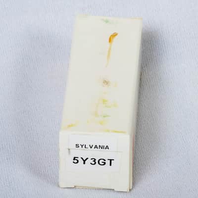NOS Sylvania 5Y3GT Rectifier Tube – Strong Vintage Tone – USA Made image 6