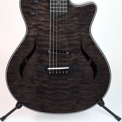 Used 2022 Taylor T5Z Limited Quilt Maple Top Shark Grey image 1
