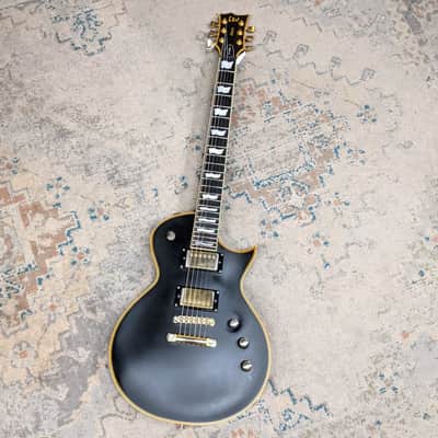ESP LTD EC-1000 Duncan - Vintage Black image 2