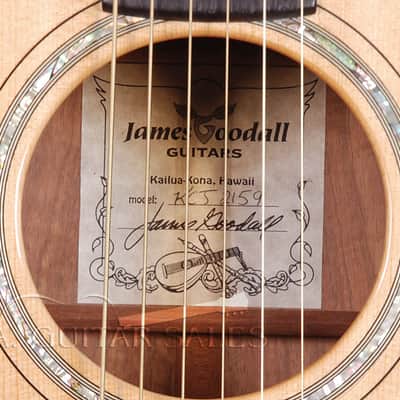Goodall KCJ Concert Jumbo Koa Spruce With LR Baggs iBeam Electronics and Case @ LA Guitar Sales image 7