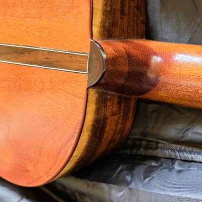 Handmade Bruce Wei BW-LUG19 Bass Ukulele / Baritone Uke Koa Solid Wood Artisan UG19 w Case Upgraded image 11
