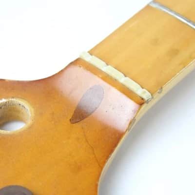 1977 Vintage Fender Precision Bass Lefty Maple 4-Bolt NECK Left-Handed 1970s USA PBass4-Bolt Neck image 12