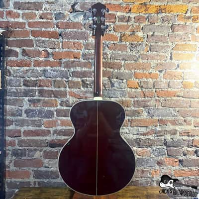 Yamaha CJ-818SB Jumbo Acoustic Guitar w/ GB (Sunburst - 1980s
