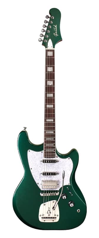 Guild Surfliner Deluxe Evergreen Metallic Electric Guitar w/ Floating Vibrato image 1