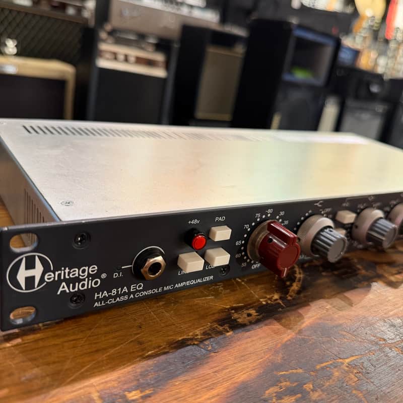 Heritage Audio HA-81A EQ Elite Series Mic Preamp / Equalizer