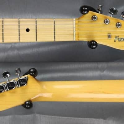 Fernandes Telecaster "The revival" TS-55 N Thinline 1989 - Ash Nat - japan import image 4
