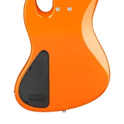 Sadowsky MetroExpress 21-Fret Hybrid P/J Bass, Morado Fingerboard, 5-String - Solid Candy Apple Orange Metallic High Polish image 3