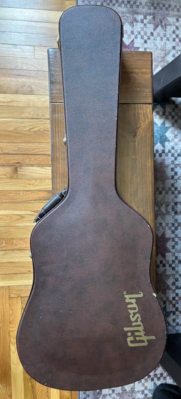 Gibson Dreadnought Original Hardshell Case 2010's - brown image 1