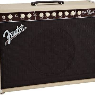 Fender Super-Sonic 22 Guitar Combo Amplifier. Blonde image 4