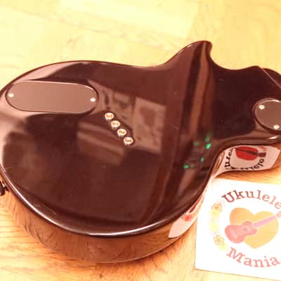 RISA Les Paul Tobacco Sunburst Electric Concert Ukulele #4974 image 23