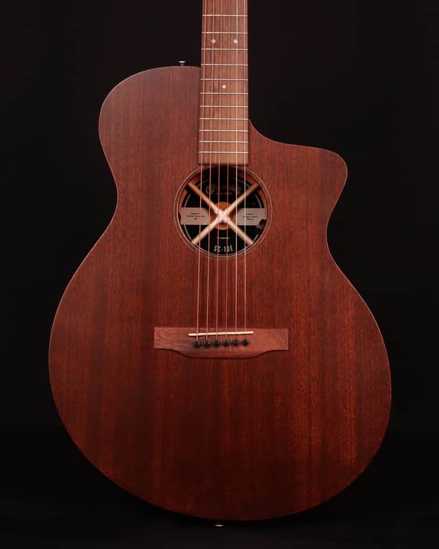 Martin SC-10E Modern Sapele Satin with Martin E1 Pickup, Bag Included image 1