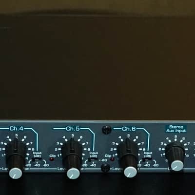 Ashly MX-206 Six Channel Stereo Mic Line Mixer Rack Mountable MX206 image 5