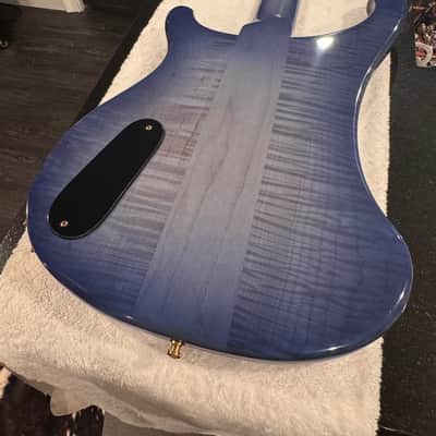 Rickenbacker 4004Cii Cheyenne II 2008 Blue Burst image 9