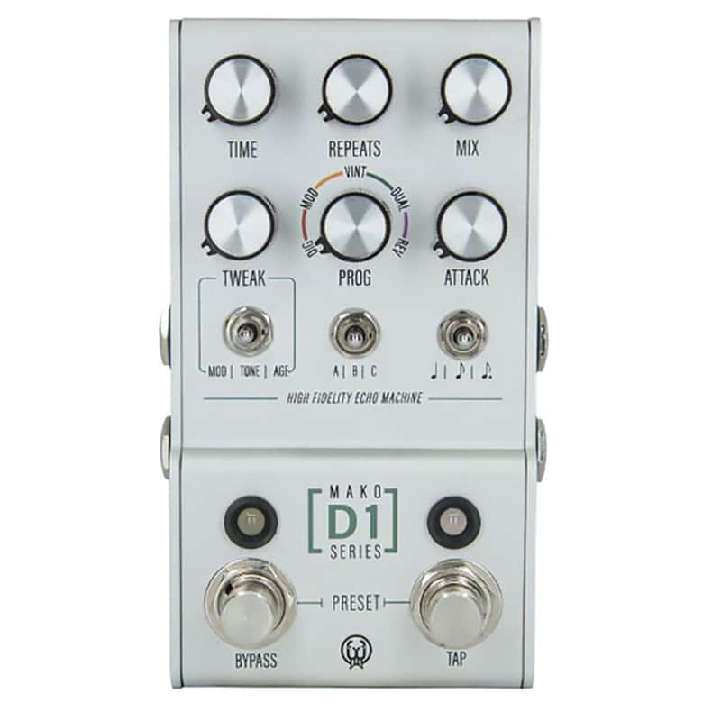 Walrus Audio Mako D1 High-Fidelity Stereo Delay V1 | Reverb Canada