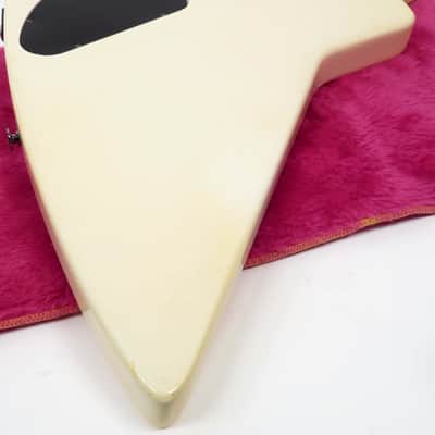 1984 Gibson Explorer - Alpine White - Kahler & Triangle Knob Pattern - James Hetfield Style image 14