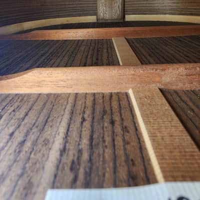 Kodaira AST 100 640 mm Handmade Classical Guitar, Solid Spruce, IRW Japan 2000s (RARE!) image 15