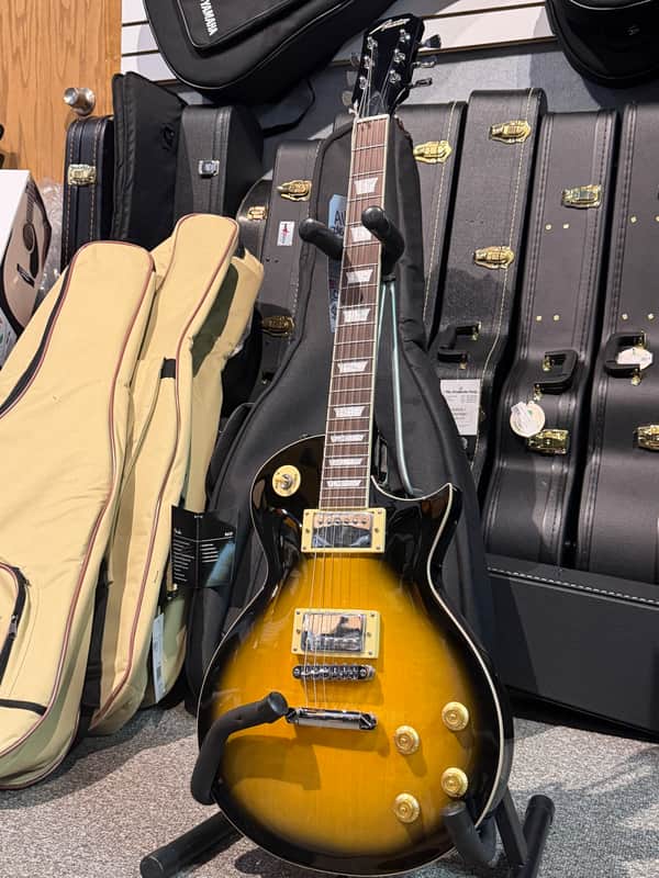 Austin Super 6 Pro Archtop HH LP Style - Sunburst image 1