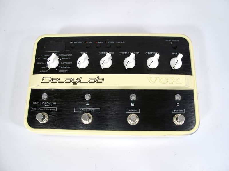 VOX DelayLab Multi-Effect Delay Looper Processor Guitar Pedal | Reverb