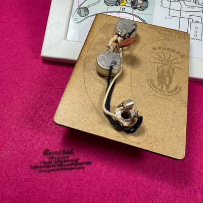 General Vintage Tone Custom Prewired harness kit for Precision Bass ®️ NOS Sprague capacitor .1uf image 2