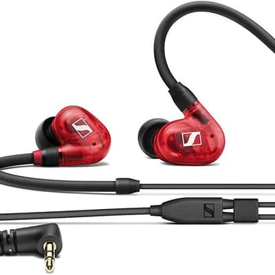 Sennheiser Professional IE 100 PRO Dynamic In-Ear Monitoring Headphones, Red image 1