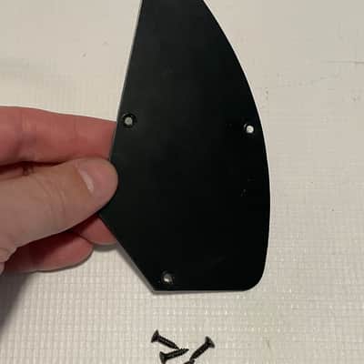 2000's Indonesia Ibanez RG Series Guitar Black Tremolo & Electronics Cavity Backplate Set image 5