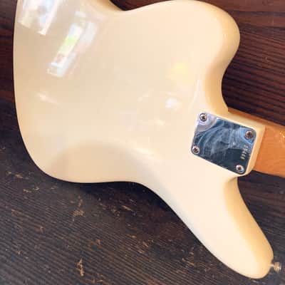 Fender Jaguar 1962 - 1965 - White Refin with Matching Headstock image 7