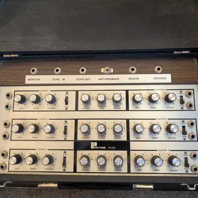 Polytone PA-230 6 Channel 1970s - Black image 1