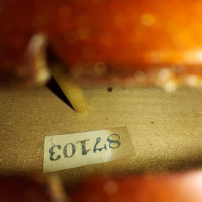 Lewis & Son model 1001 sized 1/8 violin. Japan. image 5