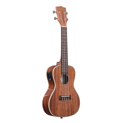 Kala KA-CGE Mahogany Series Concert Acoustic/Electric Ukulele with EQ 2010s - Gloss Natural image 1