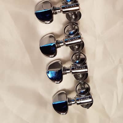 Grover 6 in-line PAF Pat Pend “Milk Bottle” Rotomatic tuners 1960s Fender Strat Gibson Firebird image 2