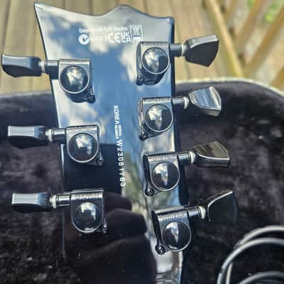 ESP LTD EC-1007 Baritone Evertune 2024 - Present - Black image 8