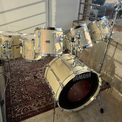 Yamaha Power Recording Custom Mid 1980's - Stage White Lacquer image 2