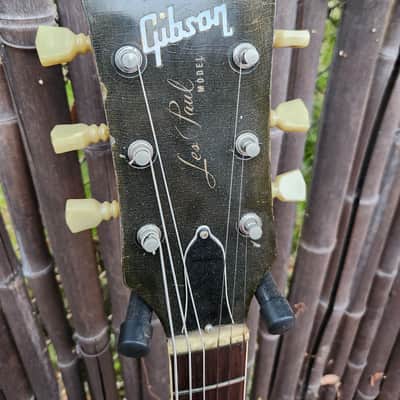 Vintage Gibson Les Paul Deluxe 1971 Goldtop Snatch Standard Coversion Road Warrior image 4