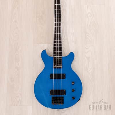 1990s Edwards by ESP Luna Sea J Signature E-J-78TV Aqua Blue w/ Case, Japan image 2