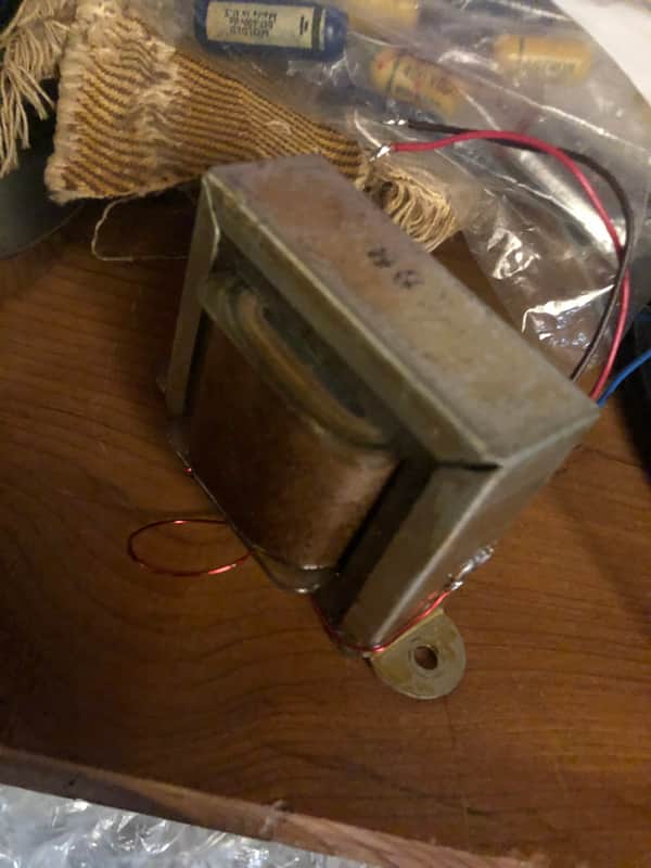 Fender  Tweed NYT 108 Deluxe Tremolux Amp Output Transformer  1959  Tweed era image 1