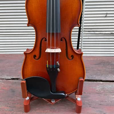 Karl Willhelm Model 55 4/4  with case/bow image 9