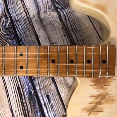 Telecaster Style Custom Guitar Vintage Natural Finish image 12